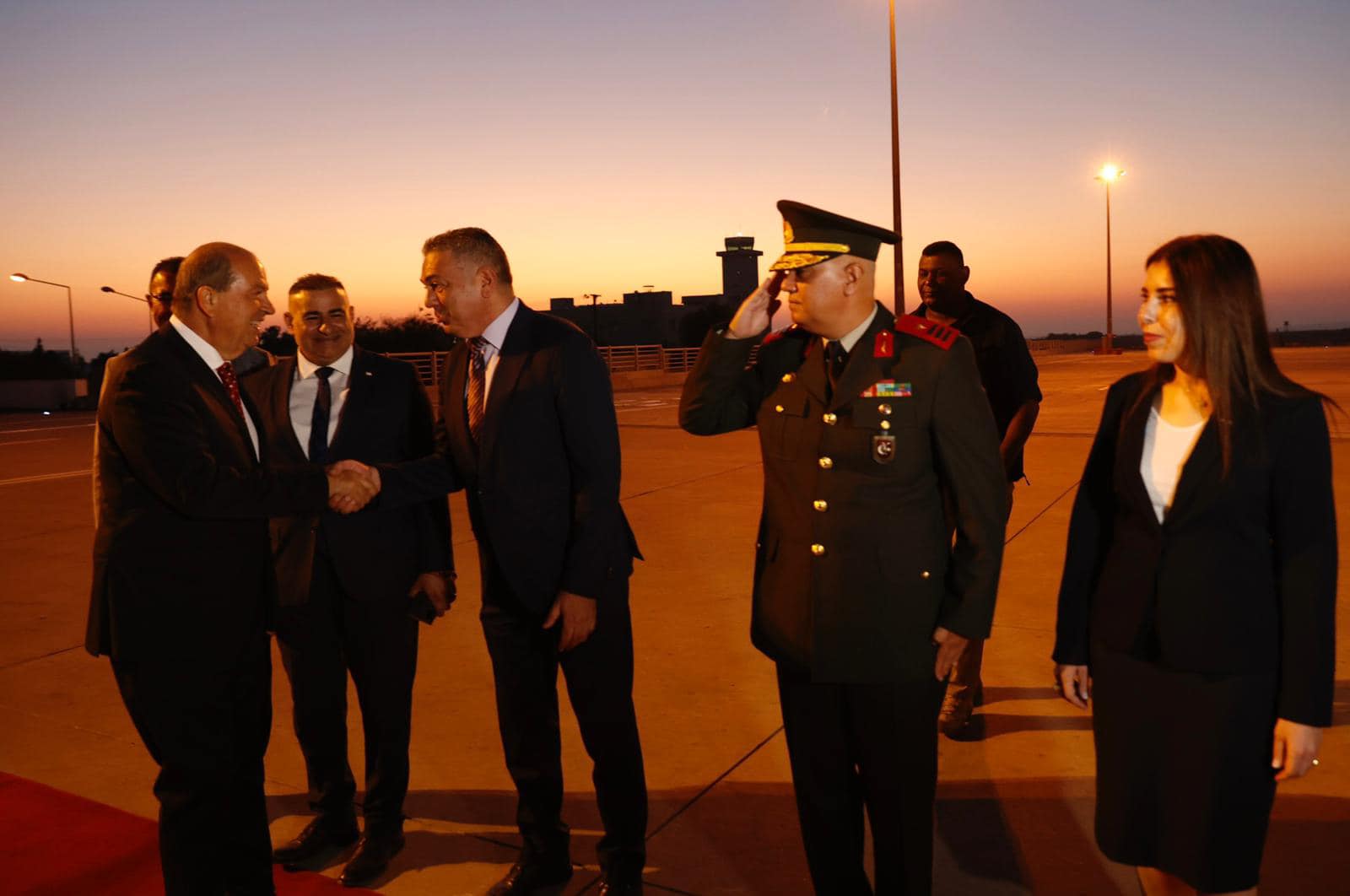 Cumhurbaşkanı Tatar , Ankara’ya hareket etti