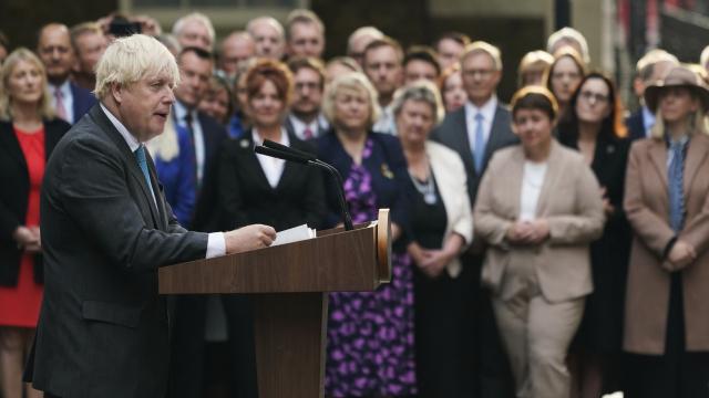 Johnson ‘başbakan’ olarak son kez halka seslendi