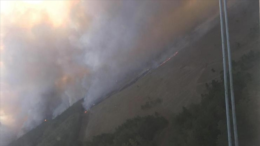 Kazakistan’da çıkan orman yangınında 1 kişi öldü, 100’den fazla ev zarar gördü