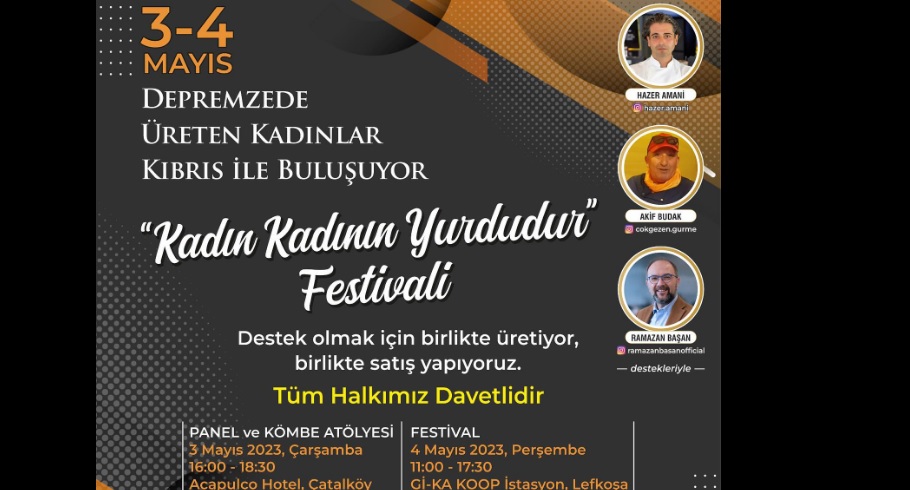 “Kadın Kadının Yurdudur” Festivali 3-4 Mayıs’ta…