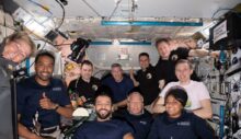 Suudi Arabistanlı astronotların da bulunduğu uzay mekiği Ax-2, Uluslararası Uzay İstasyonu’ndan döndü