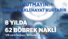 Dr. Burhan Nalbantoğlu Hastanesi’nde iki başaralı böbrek nakli operasyonu daha yapıldı