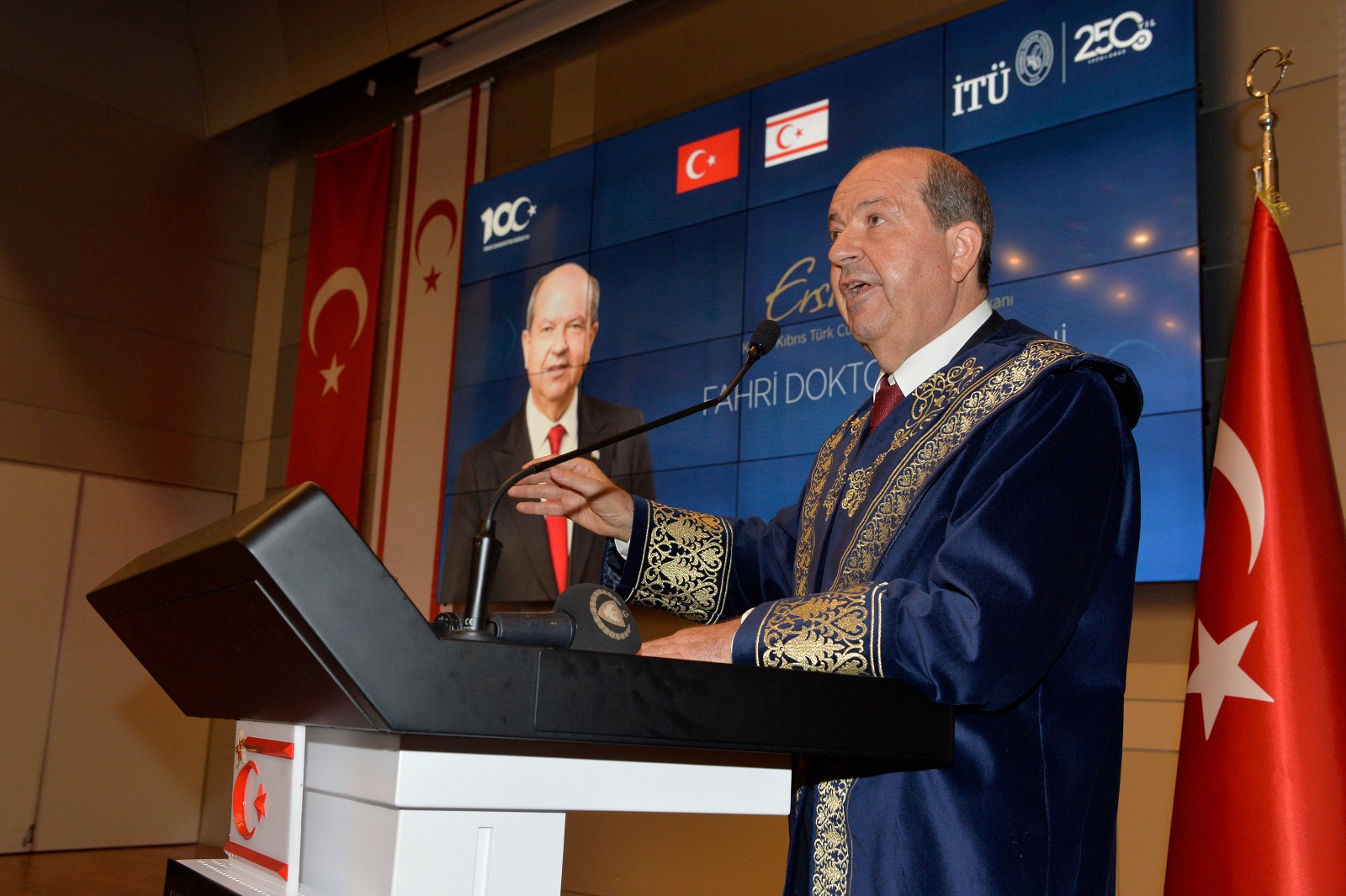 Tatar’a İstanbul Teknik Üniversitesi’nde fahri doktora