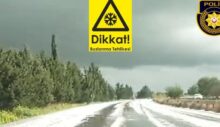 Dikkat! Kuzucuk-Boğaziçi anayolunda buzlanma var