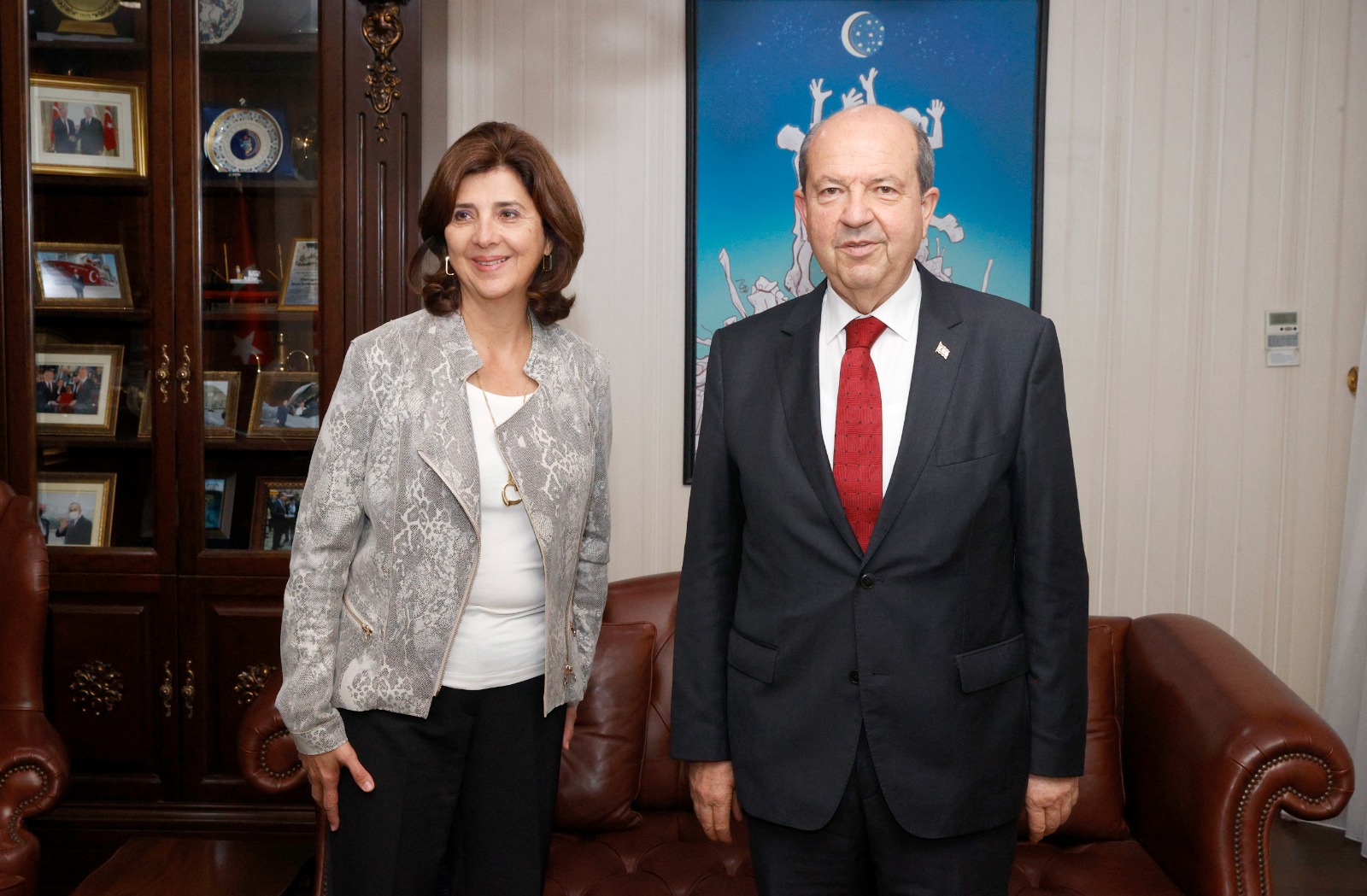 Cumhurbaşkanı Tatar ile BM Genel Sekreteri’nin Kişisel Temsilcisi ikinci görüşmesini yaptı – BRTK