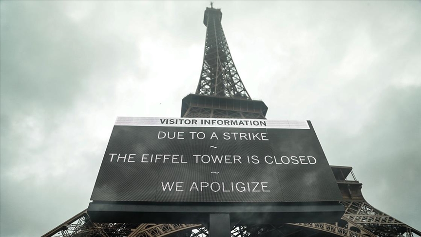 Eyfel Kulesi grev nedeniyle ziyarete kapatıldı – BRTK