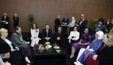 Erdoğan’ın eşi Emine Erdoğan, liderler ve lider eşleriyle bir araya geldi – BRTK