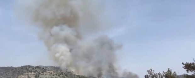 Limasol’daki yangın…Vasa Cilan köyü tedbir amaçlı boşaltılıyor