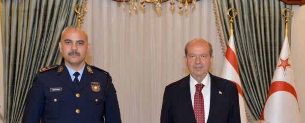 Cumhurbaşkanı Tatar, Lefkoşa Polis Müdürü Kızıltuğ’u kabul etti