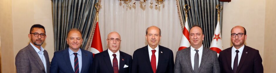 Cumhurbaşkanı Tatar, Türk Dünyası Mimar ve Mühendisler Odası’ndan bir heyeti kabul etti