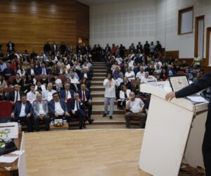 Cumhurbaşkanı Tatar, UBP Siyaset Akademisi’nde “İki Devletli Çözüm Vizyonu” hakkında konuştu