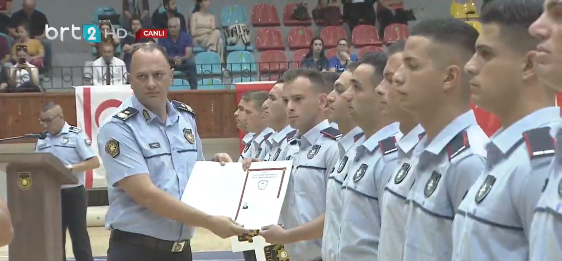 Polis Okulu yemin ve mezuniyet töreni yapılıyor