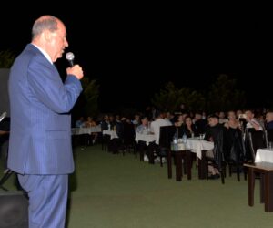 Cumhurbaşkanı Tatar,Vadili Türk Çiftçiler Birliği Spor Kulübü’nün 80. Yıl şampiyonluk Balosu’na katıldı