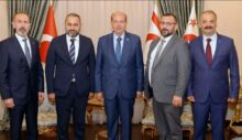 Cumhurbaşkanı Tatar, MÜSİAD Berlin Yönetim Kurulu Başkanı ve üyelerini kabul etti