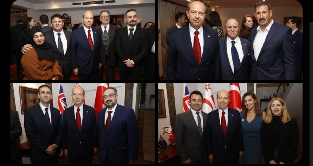 Cumhurbaşkanı Tatar Sydney’de, TC Büyükelçisi Ufuk Gezer tarafından onuruna düzenlenen resepsiyona katıldı