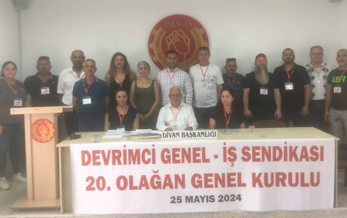 Genel-İş Sendikasının 20. Olağan Genel Kurulu yapıldı