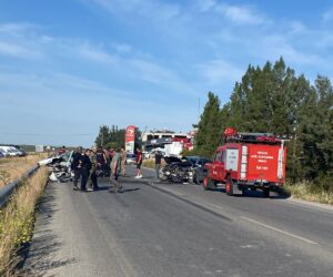 Ercan- İskele anayolunda trafik kazası: 2 ağır yaralı…