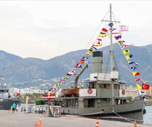 TCG Nusret Müze Gemisi Girne’de ziyarete açıldı
