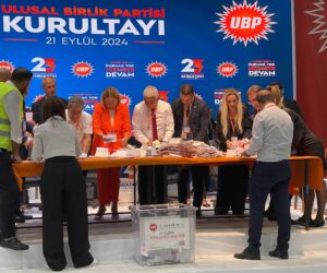 UBP Kurultayı… Üçüncü sandıkta da ilk sırada Üstel çıktı