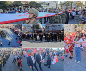 29 Ekim Girne’de  törenlerle kutlandı