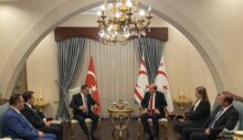 Cumhurbaşkanı Tatar, KKTC-Azerbaycan Parlamentolar Arası Dostluk Grubu Başkanı Feyziyev’i kabul etti