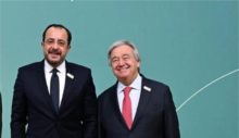 Hristodulidis Bakü’de Guterres ve Fidan ile bir araya geldi