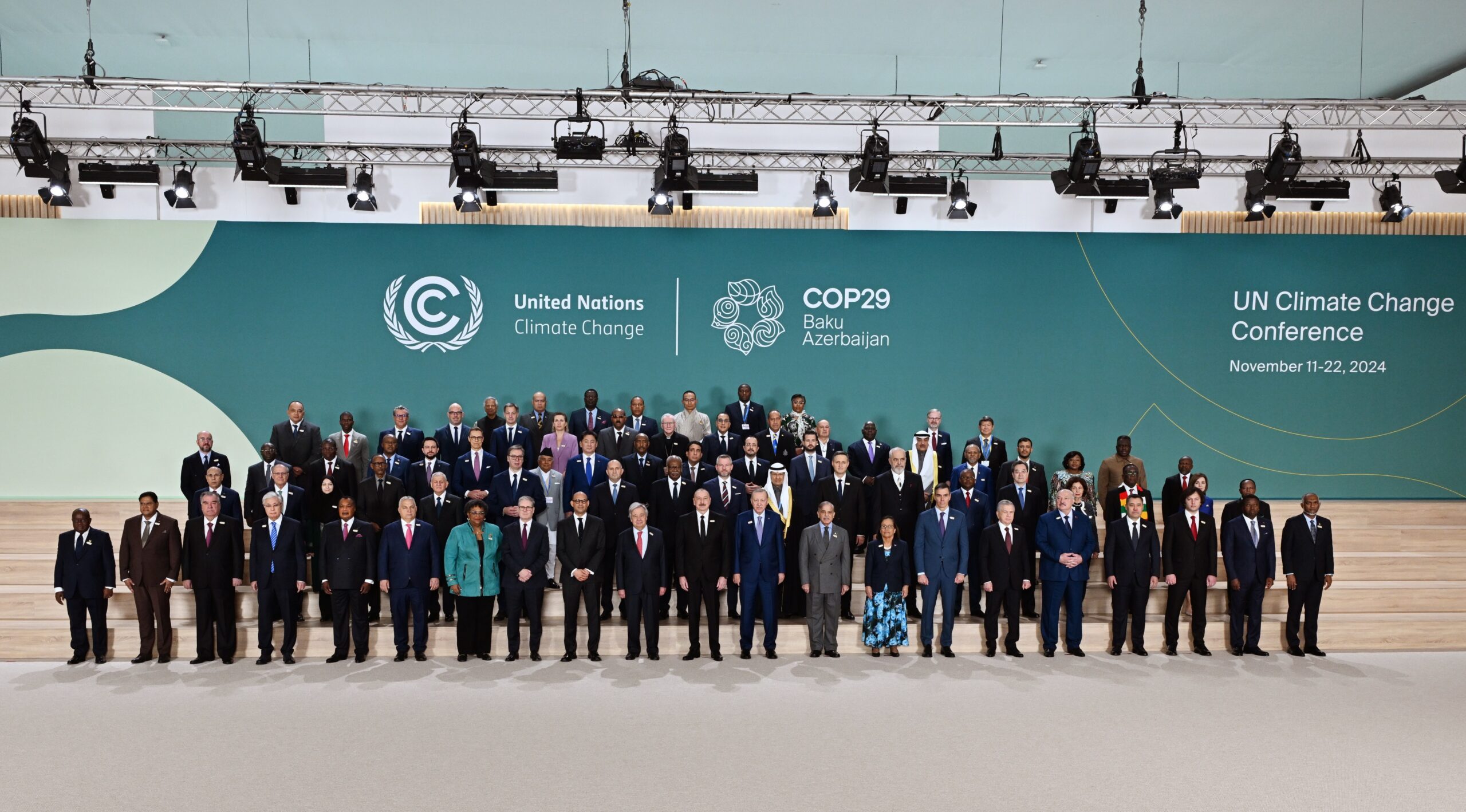 COP29 Dünya Liderleri İklim Zirvesi başladı