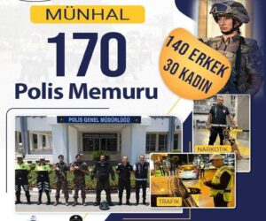 Polis memuru kadrolarına 170 kişi alınacak… Başvurular 9-13 Aralık’ta kabul edilecek