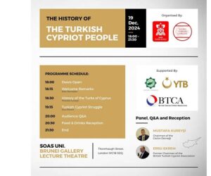 Londra’da Kıbrıslı Türklerin Tarihi konulu panel düzenleniyor