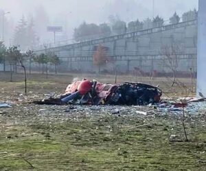 Muğla’da  TC Sağlık Bakanlığı’na ait ambulans helikopter düştü: 4 ölü