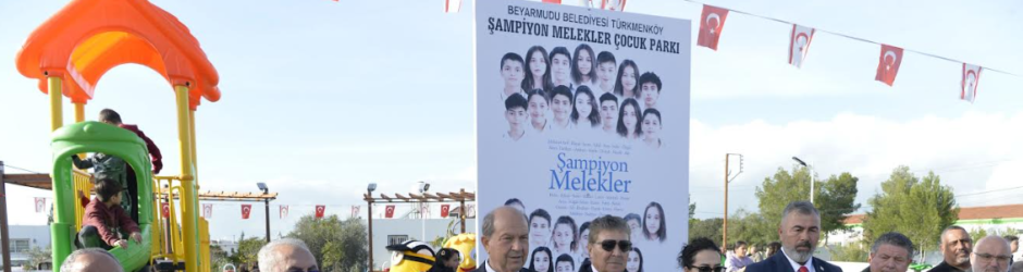 “Türkmenköy Şampiyon Melekler Çocuk Parkı ve Dinlenme Alanı” hizmete açıldı