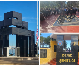 Girne Deniz Şehitliği’nde 21-25 Aralık Milli Mücadele ve Şehitler Haftası dolayısıyla anma etkinliği düzenlendi