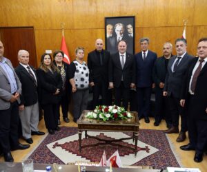 Meclis Başkanı Öztürkler Şehit Aileleri ve Malül Gaziler Derneğini kabul etti