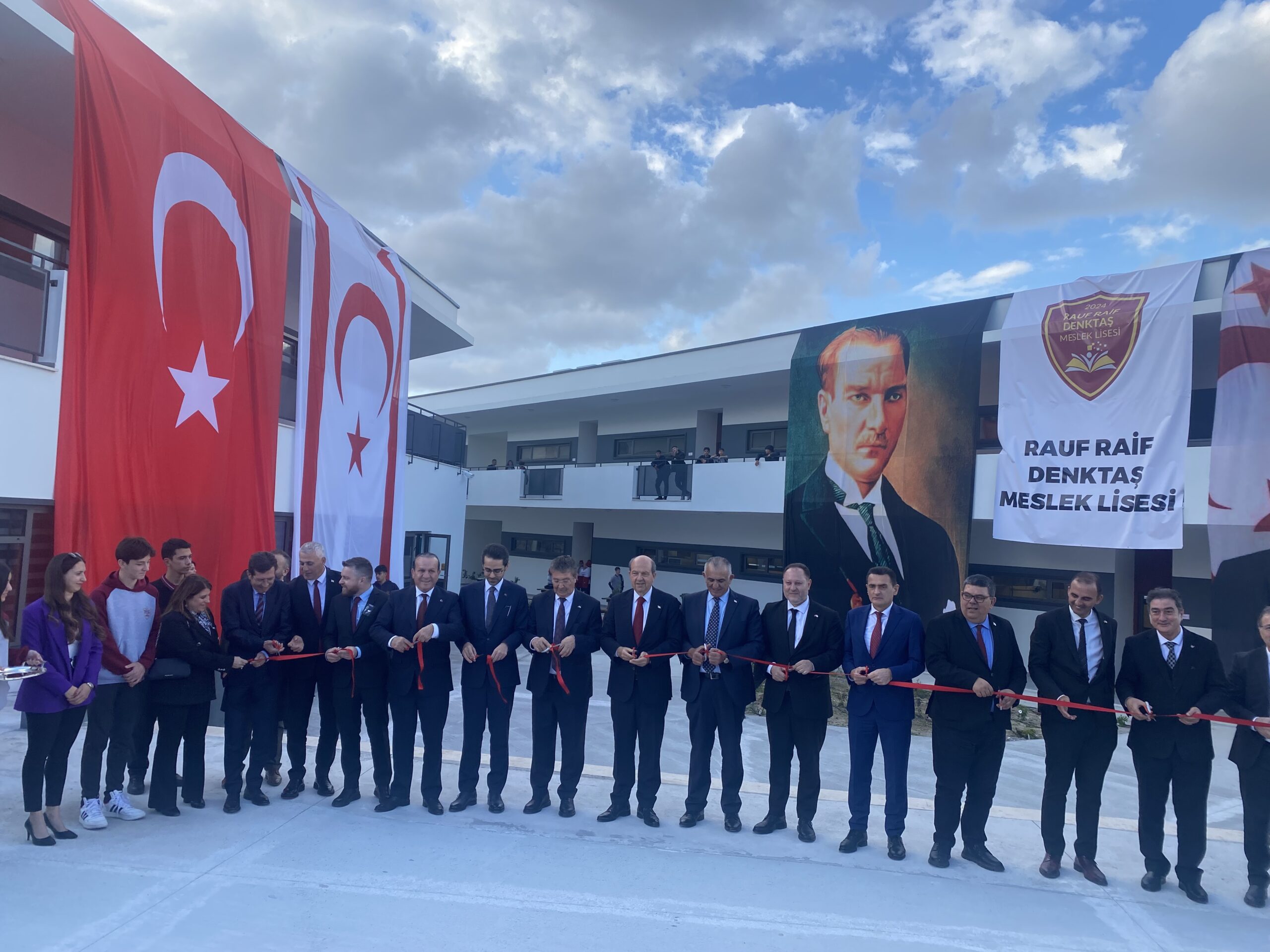 Rauf Raif Denktaş Meslek Lisesi açıldı