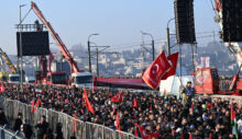 İstanbul’da Filistin’e destek yürüyüşü