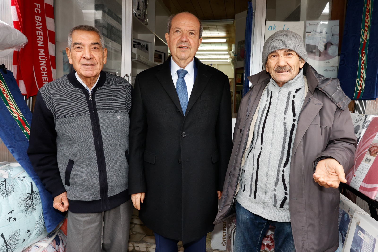 Cumhurbaşkanı Ersin Tatar, Lefkoşa Arasta bölgesini ziyaret etti