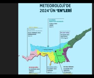 2024, 49 yılın en sıcak yılı oldu