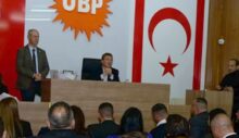 UBP Genel Başkanı, Başbakan Üstel, Parti Meclisi üyelerine hitap etti