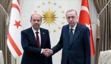 Cumhurbaşkanı Tatar, Türkiye Cumhuriyeti Cumhurbaşkanı Erdoğan ile görüştü